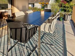 Gartenmöbel-Set Esstisch/Stühle von Mazzuvo
