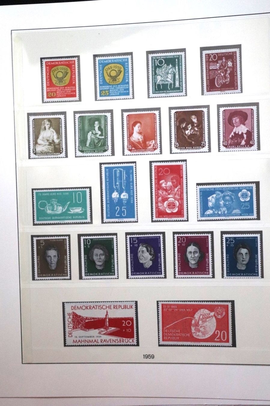Tutti i francobolli: DDR 1959, MNH – Nuovo (secondo la descrizione) da Erlach venduto da Minka123 4