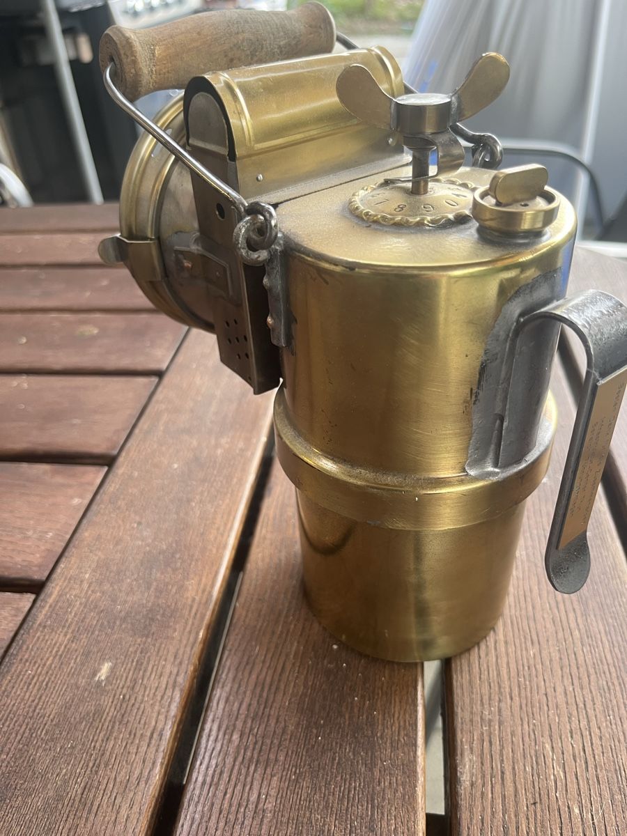 Lampade: Karbidlampe – Nuovo (secondo la descrizione) da Geuensee venduto da zepfli 2