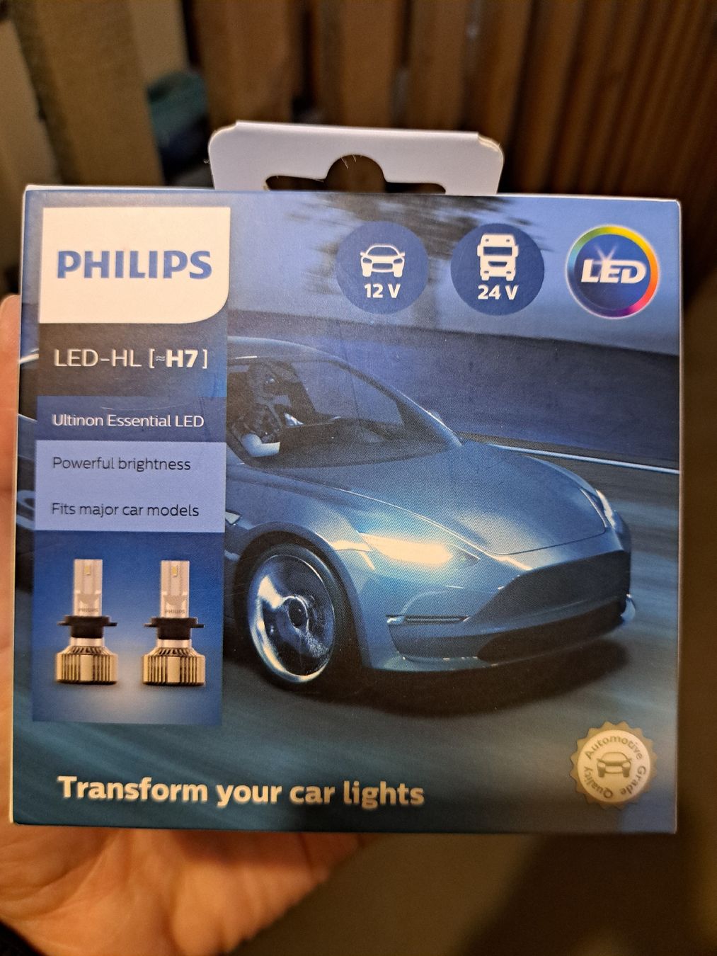 Philips Lampade: Led 12v 24v H7 Philips Neue – Nuovo e nell'imballaggio originale da Emmenbrücke venduto da Qalku.live.it