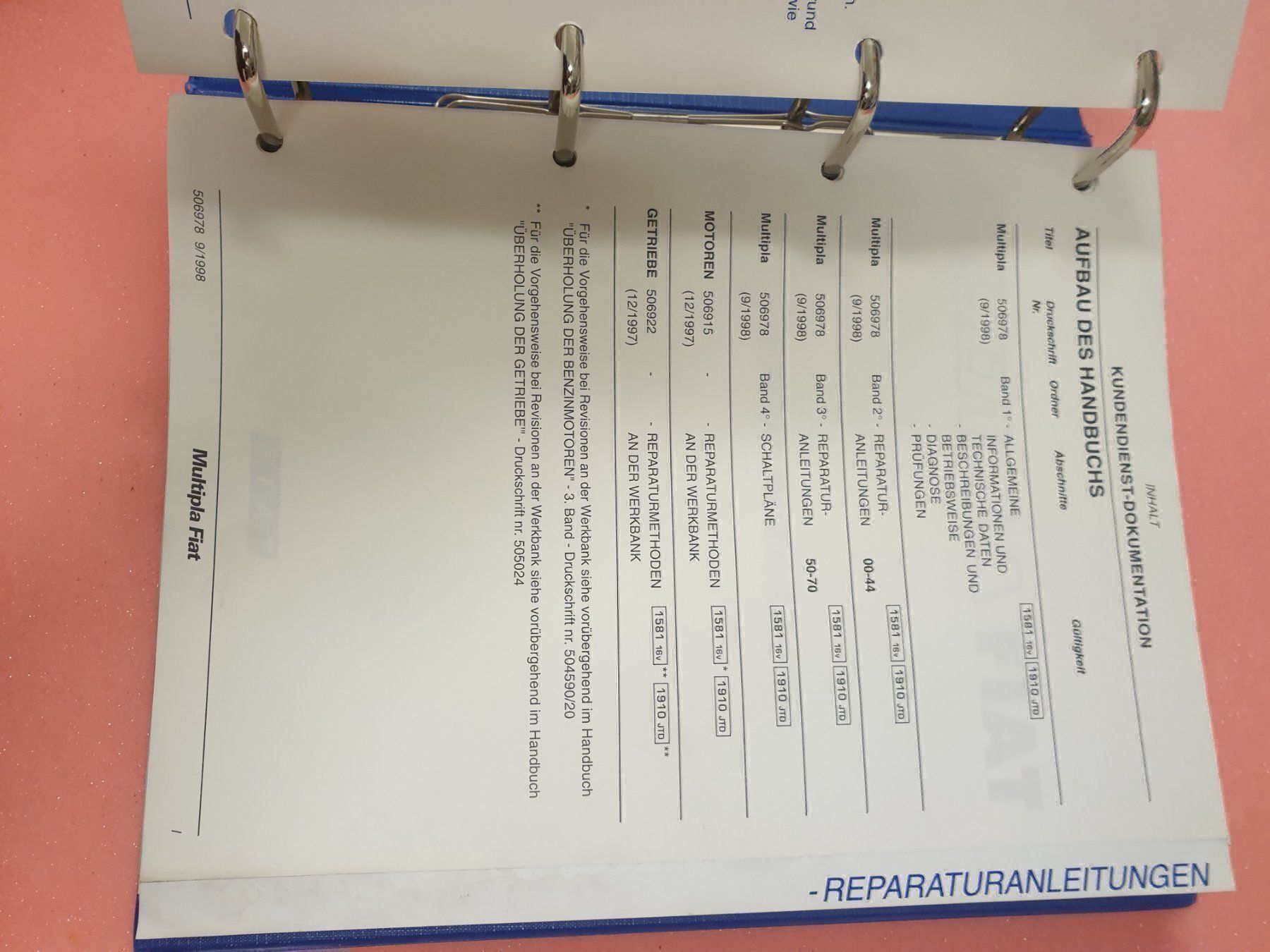 Libri: Werkstatt Handbuch – Usato da Winterthur venduto da express36 3