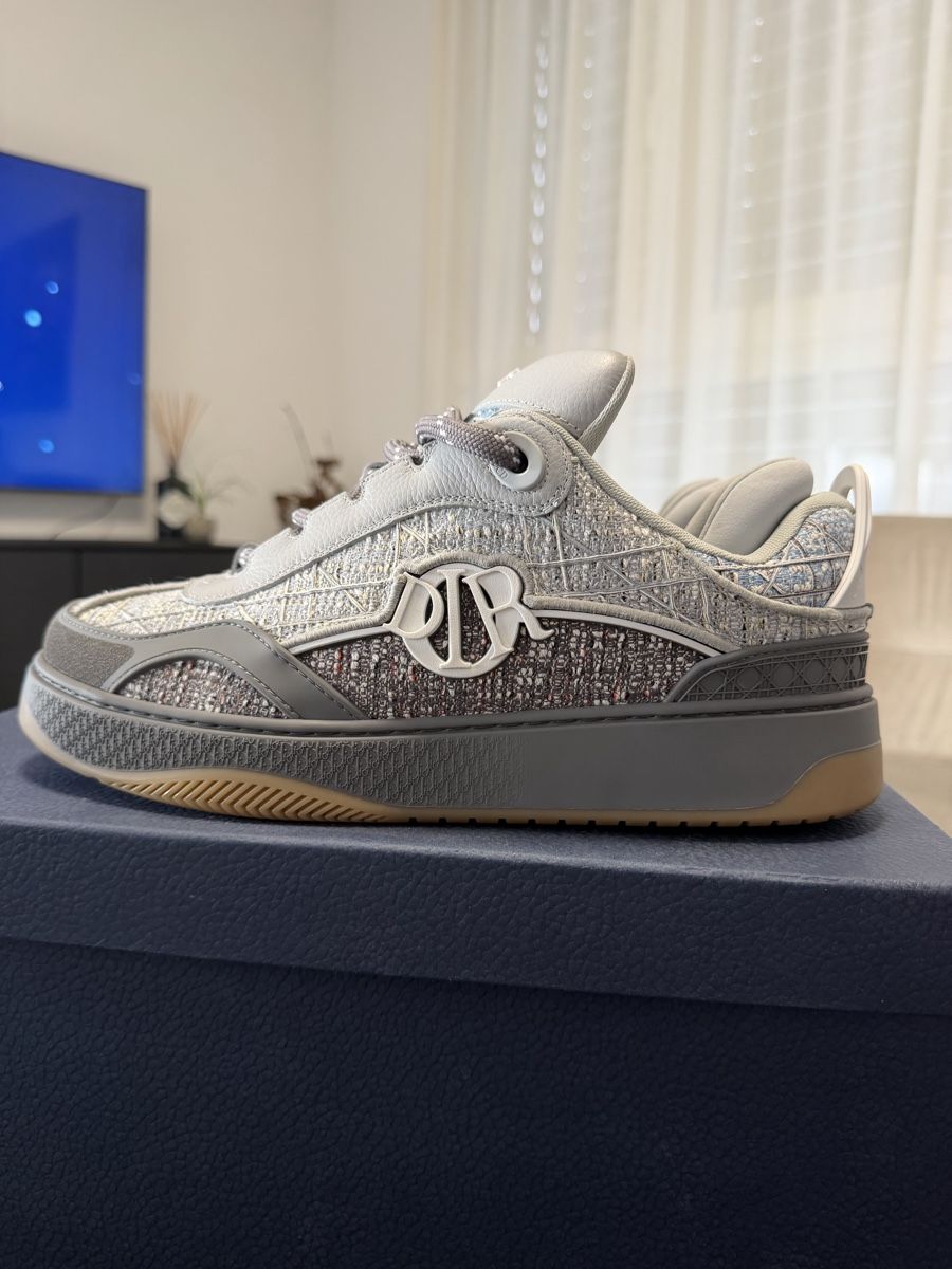 Dior Herrenschuhe: Dior B9S Skater Tweed Gris taille 43 – Neu und originalverpackt aus Yverdon-les-Bains von ioustock 2