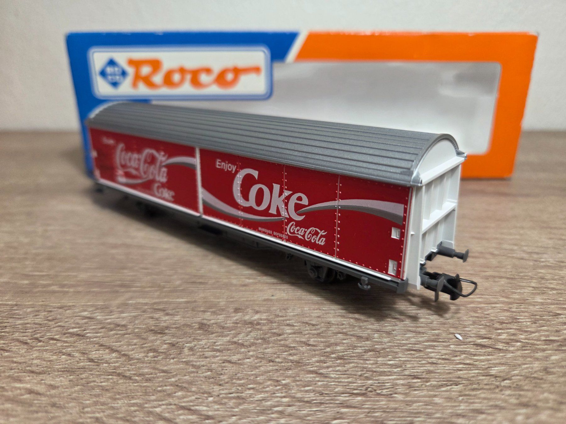 Roco Modellini di ferrovie: Roco 291026 Güterwagen Coke SBB H0 – Nuovo e nell'imballaggio originale da St-Aubin-Sauges venduto da Lo_Go 3