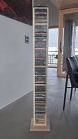 Porte-CD avec environ 80 CD (quasi que du metal)