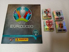 Panini Euro 2020 Album, neu mit über 400 Bildli 
