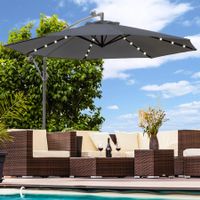 Sonnenschirm mit LED Beleuchtung 300cm