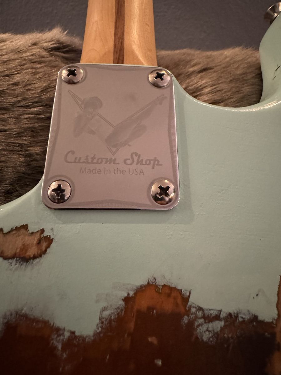Fender Strumenti musicali: Fender Stratocaster DCK Custom Heavy Relic Einzelstück – Usato da Rheinfelden venduto da dkkorn78 8