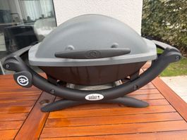 Weber Elektrogrill Q-Serie kompakt gebraucht funktionsfähig