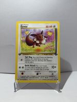 Vintage Pokémon Karte: Eevee (Evoli) 1st Edition