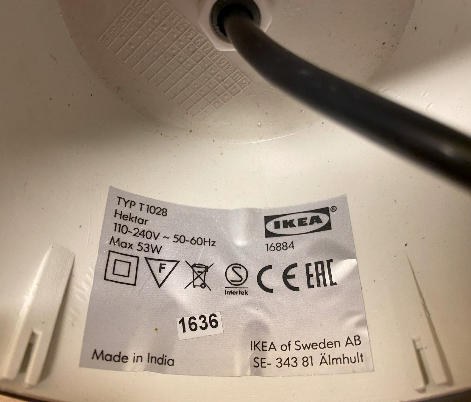 Ikea Kronleuchter & Deckenlampen: Ikea Hängeleuchte, schwarzgrau, Top Zustand! – Gebraucht aus Bern von riobubbas 3