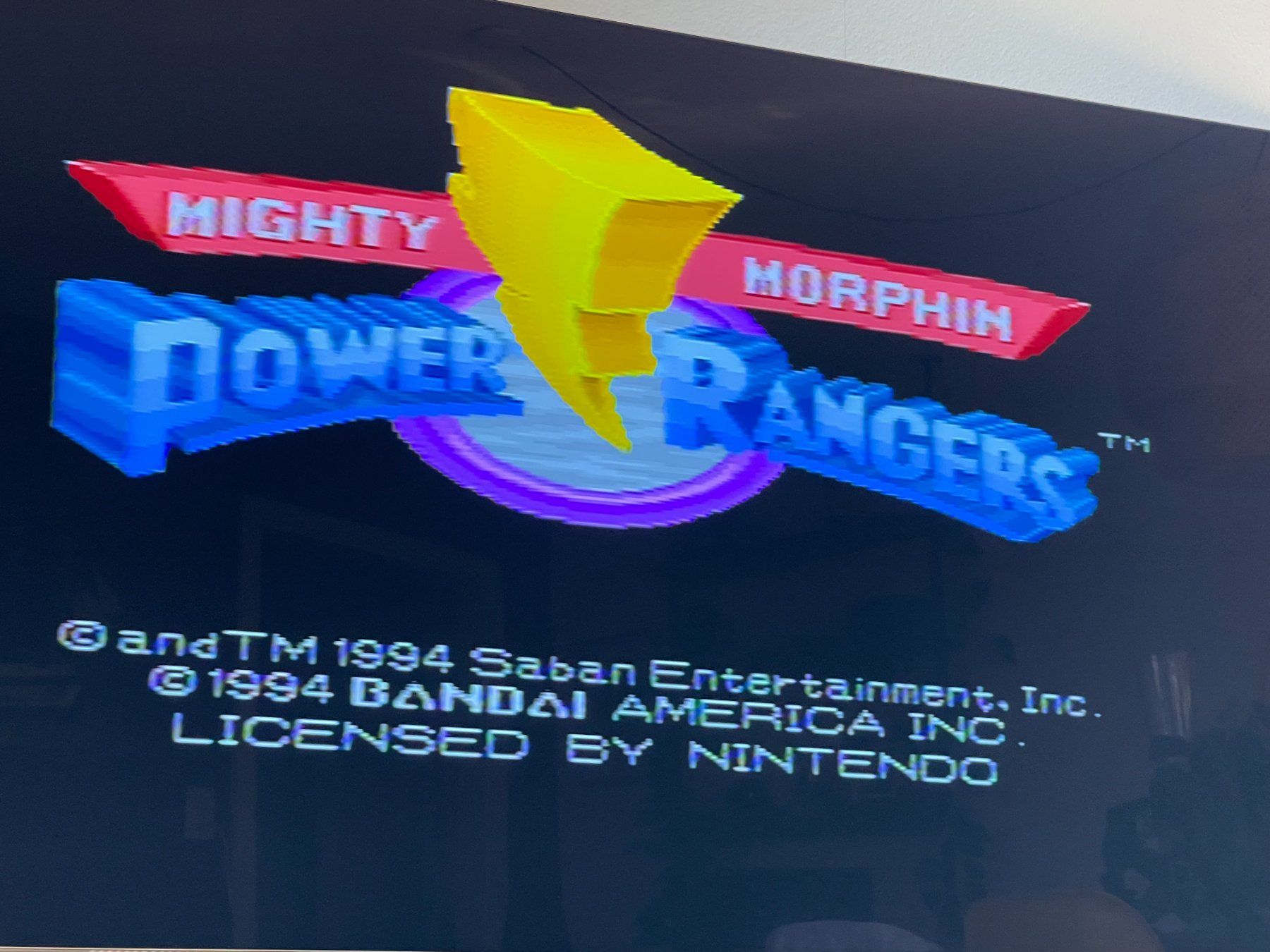 Nintendo Giochi: Snes Modul - Mighty Morphin Power Rangers - Top – Usato da Zuerich venduto da Dorsi 2