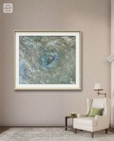 Sturm- Bild Oil Leinwand-Kunst Doks
