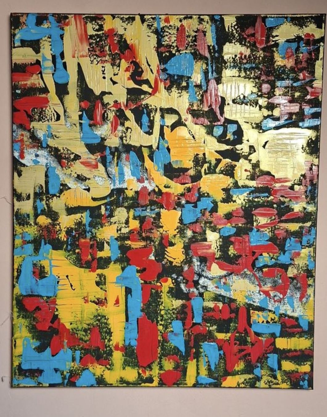 Dipinti: Gemälde, Abstrakte Kunst,handmade 70×86 – Nuovo (secondo la descrizione) da Riehen venduto da Steinbock1970 2