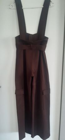 Schoggi-Braun Jumpsuit mit Träger