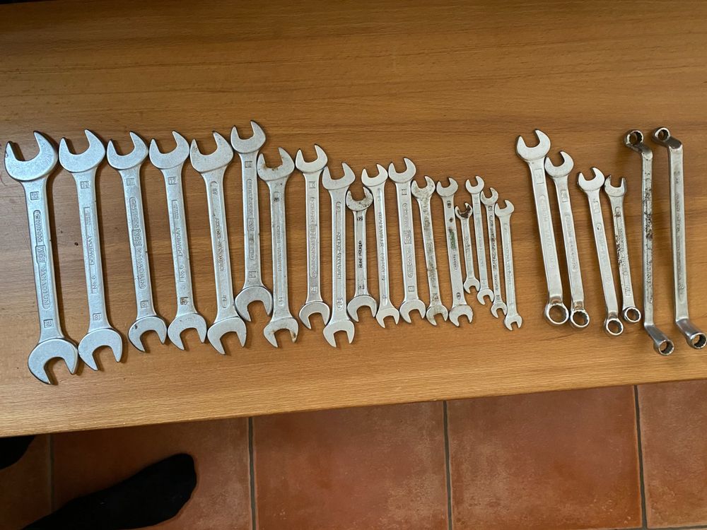 USAG Gabel-Ringschlüssel 14mm – 1 Stück, Aus Hochleistungsstahl, Werkstattqualität