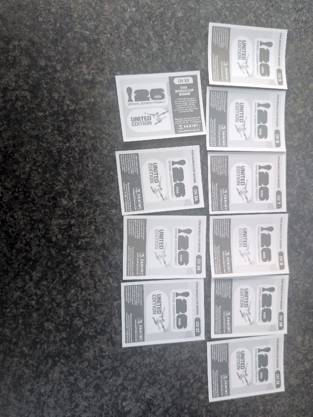 Panini Sammelbilder & Trading cards: 10 Elfenbein Küste Panini  – Neu (gemäss Beschreibung) aus Dittingen von uke4243