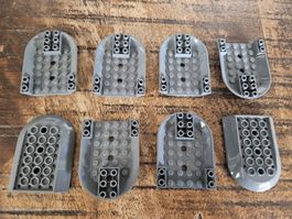 lego 11295 lot de 8 pièces Dark Bluish Gray Aircraft