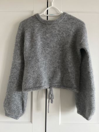 Sézane Strickpullover Grau, Grösse M - Kuschelig Warm!