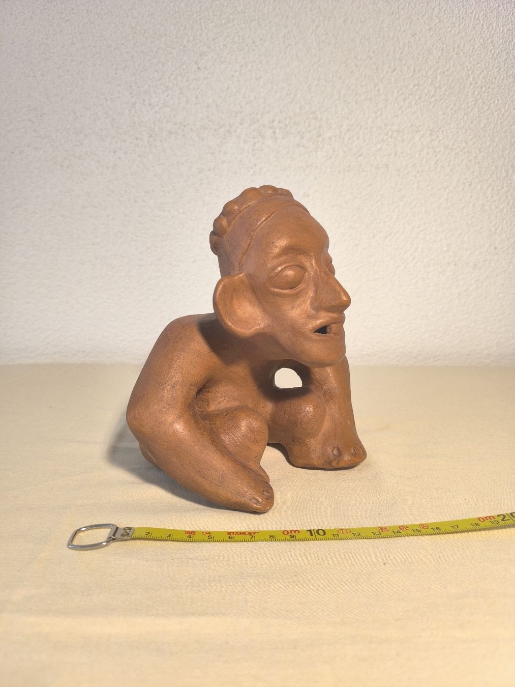 Sculture & Statue: Tonfigur sitzend getöpfert handgemacht – Usato da Zürich venduto da cashcash 8