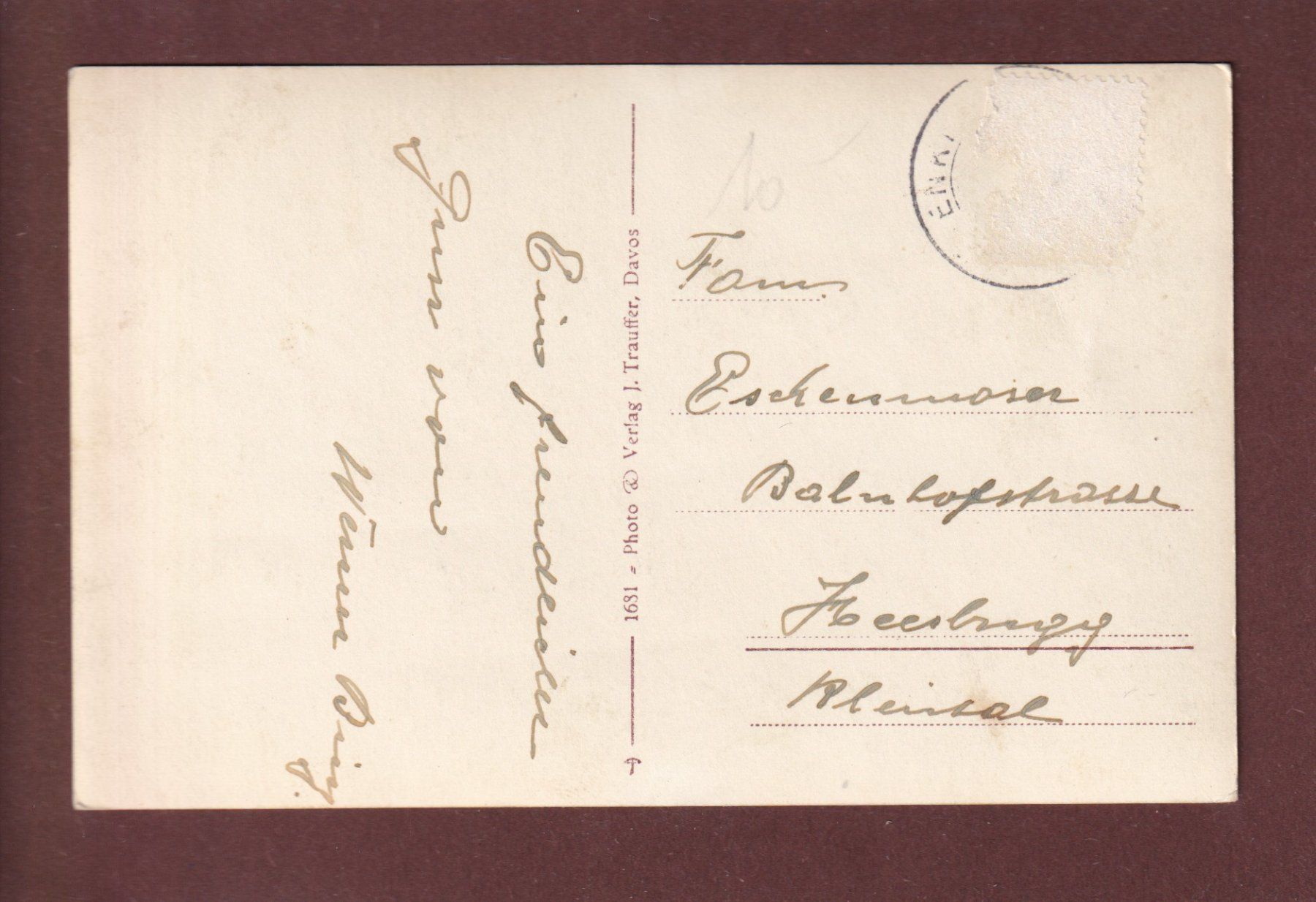 Cartes postales: DAVOS-DORF – D'occasion à Pully par nicecards 1