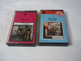 2x MC Kassette 80s Pop Rock - Stray Cats