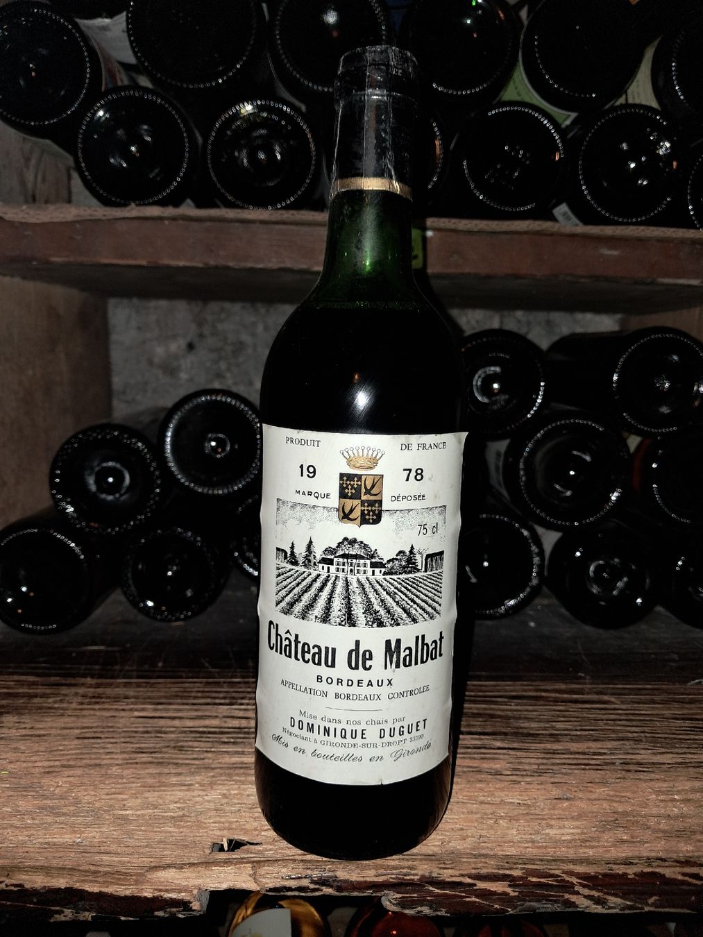 Vino: Château de Malbat Bordeaux 1978 – Nuovo e nell'imballaggio originale da Le locle venduto da juliensaran