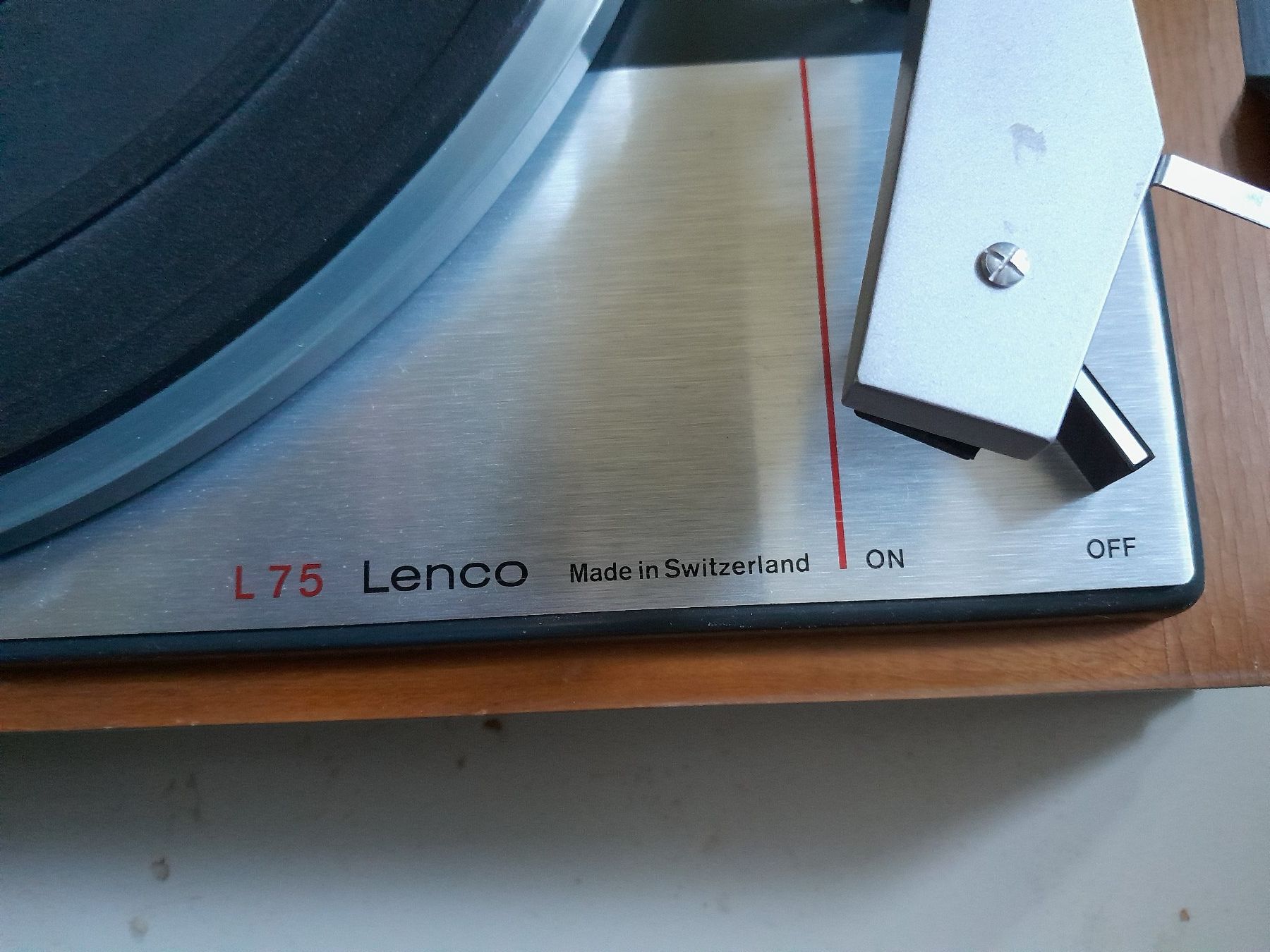 Lenco Plattenspieler: Lenco L75 – Gebraucht aus Scheuren von gecko67 1