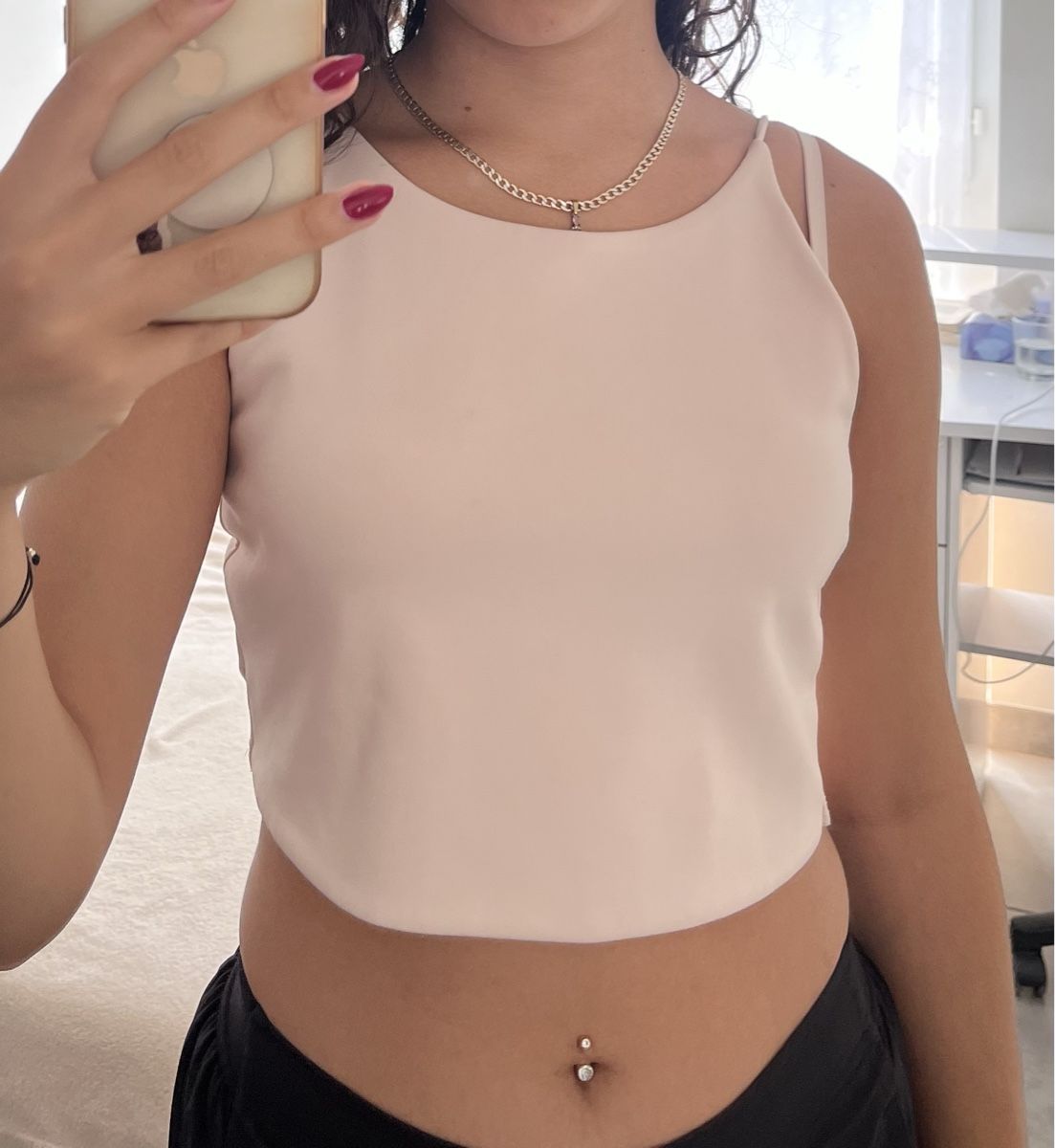 Top: Rosa Sommer-Top, Größe S, neu – Nuovo (secondo la descrizione) da Echandens venduto da lillisfashion