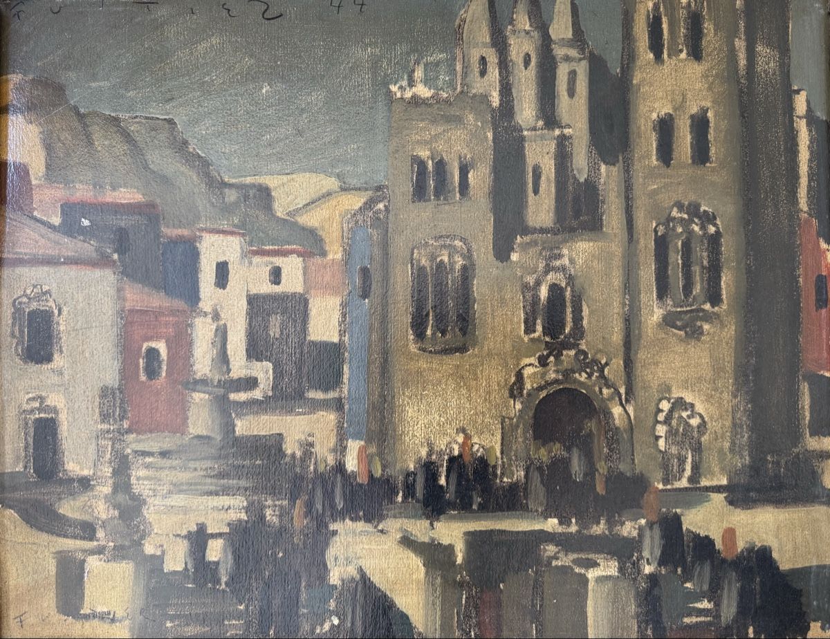 Dipinti: Original CH Georges Fustier 1944 – Usato da Meilen venduto da duppa