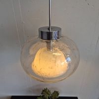 Doria Glas Hängeleuchte Deckenlampe Pendelleuchte Lampe