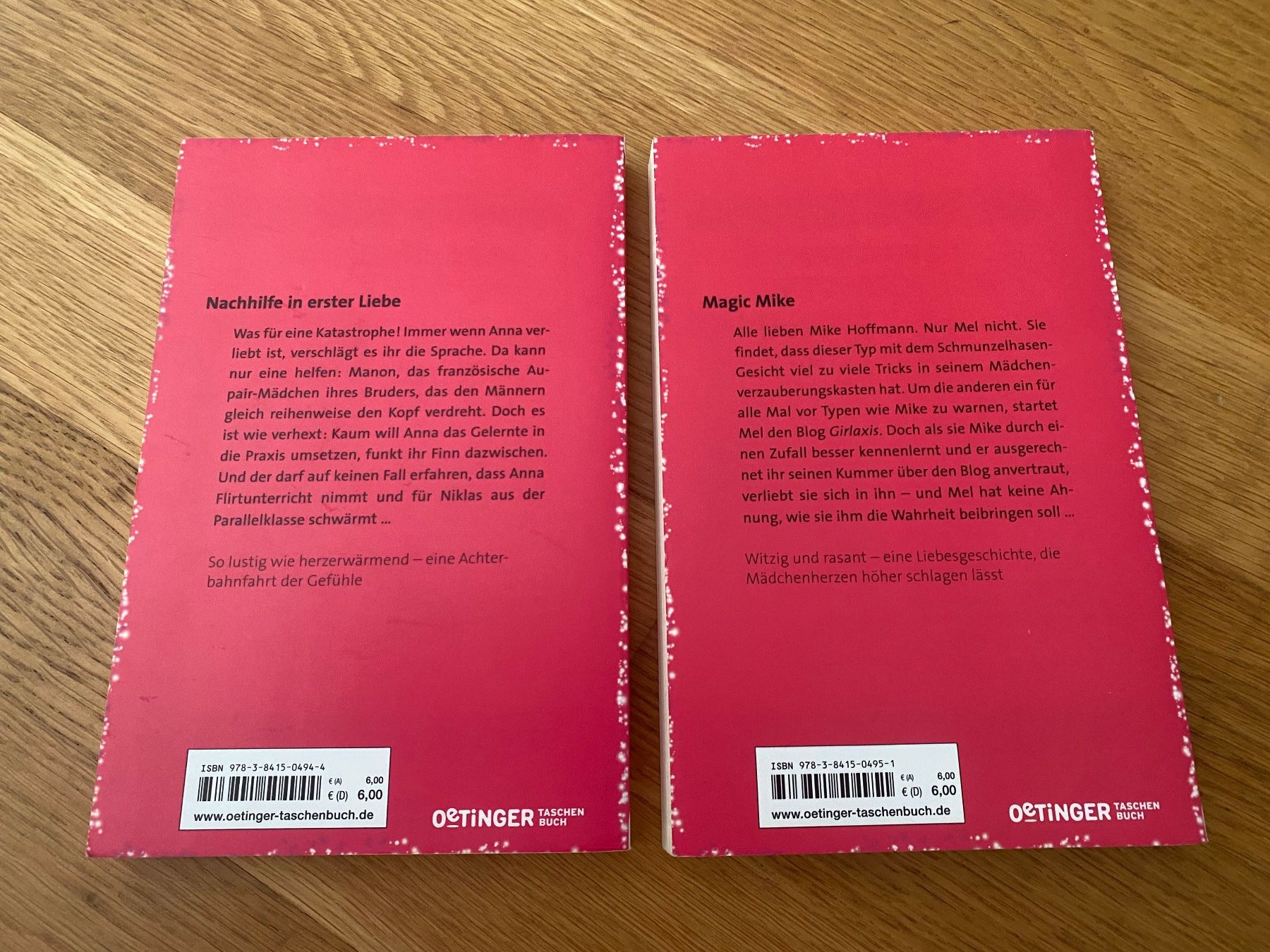 Livres: 2 Taschenbücher Roman – D'occasion à Riedholz par lenibeni03 1