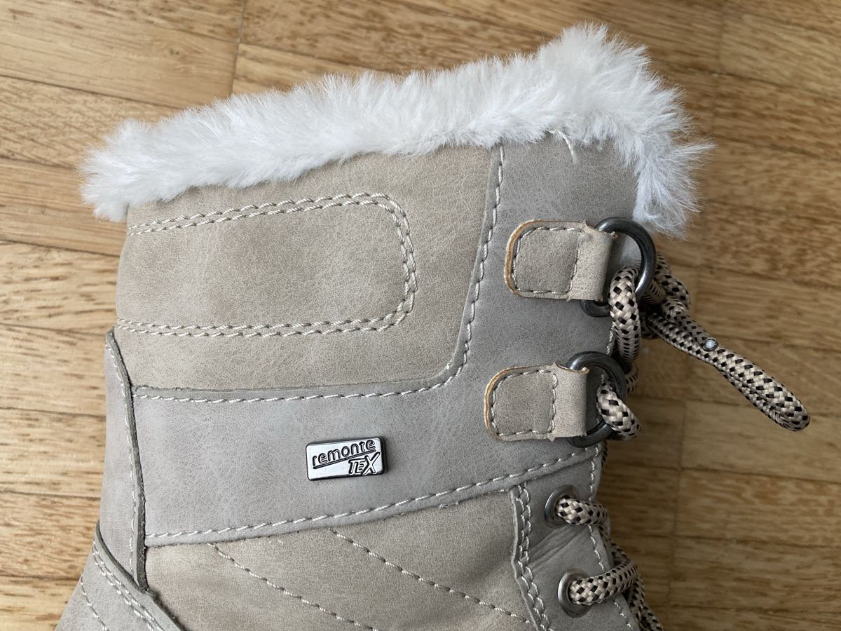 Scarpe da donna: Remonte Snowboot/Winterstiefel - gris, Grösse 37/38 – Nuovo (secondo la descrizione) da Nürensdorf venduto da salut 5