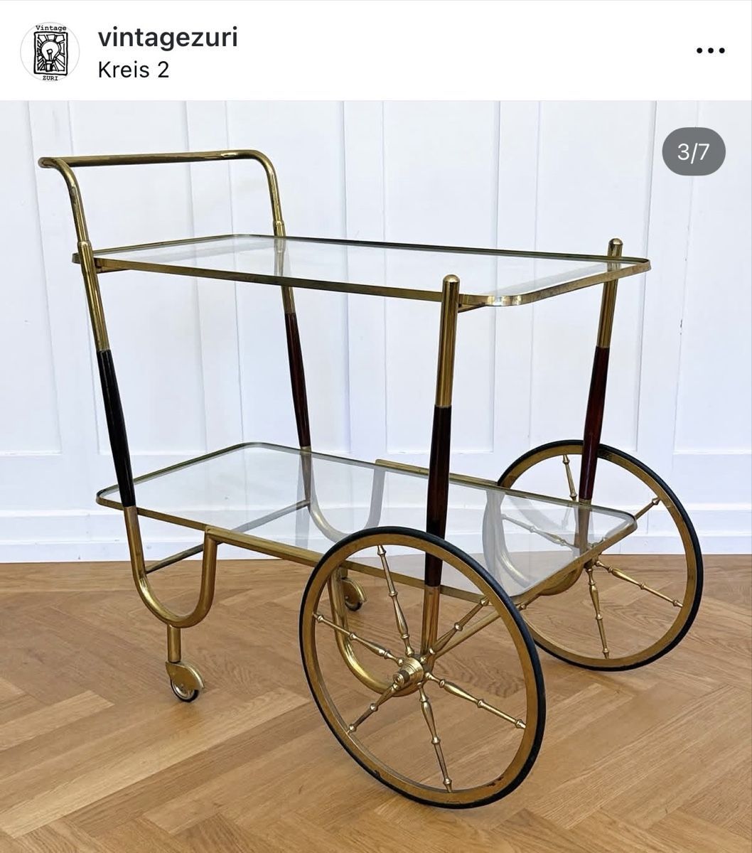 Servierwagen: Trolly / Servierwagen / Barwsgen – Gebraucht aus Zürich von Zurichvintage 2