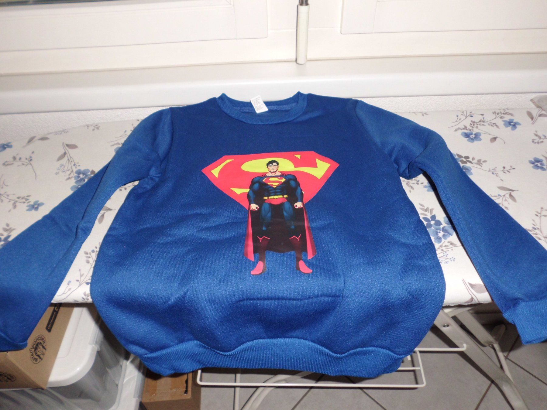 Maglioni & Felpe: SUPERMAN PULLOVER (Grösse 140) 9-10 Jährig – Nuovo e nell'imballaggio originale da Möhlin venduto da Dominik69