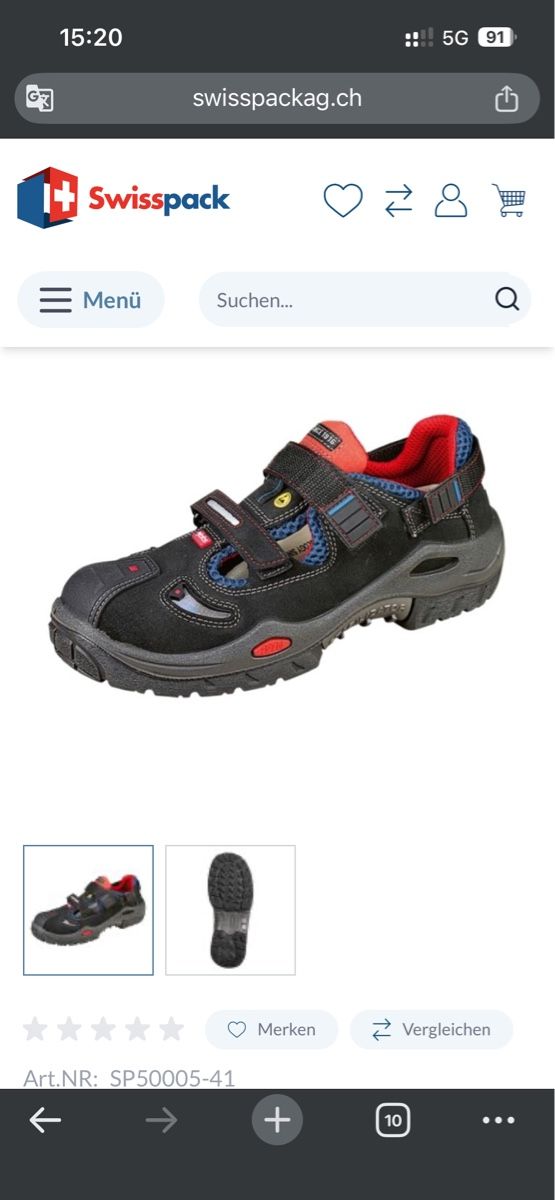 Chaussures hommes: Sicherheitechuhe  – Neuf (Voir description) à Neuenhof par ias_2p8k 5