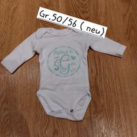 Süsser Baby Body Gr. 50/56 "Möchtest du" NEU