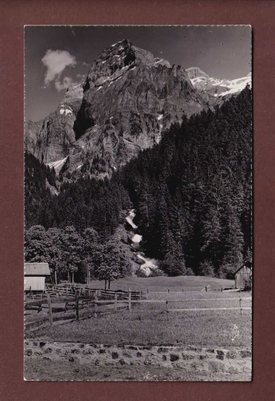 Ansichtskarten: LENK - Simmenfälle - Ammertenhorn – Gebraucht aus Pully von nicecards-shop