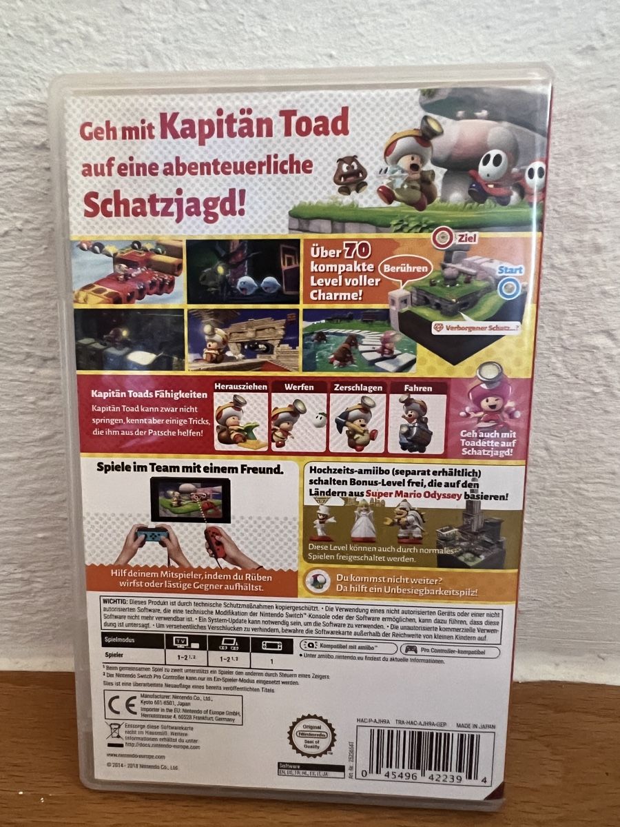 Nintendo Jeux: Captain Toad - Treasure Tracker - Nintendo Switch – D'occasion à Ebertswil par Aayra 1