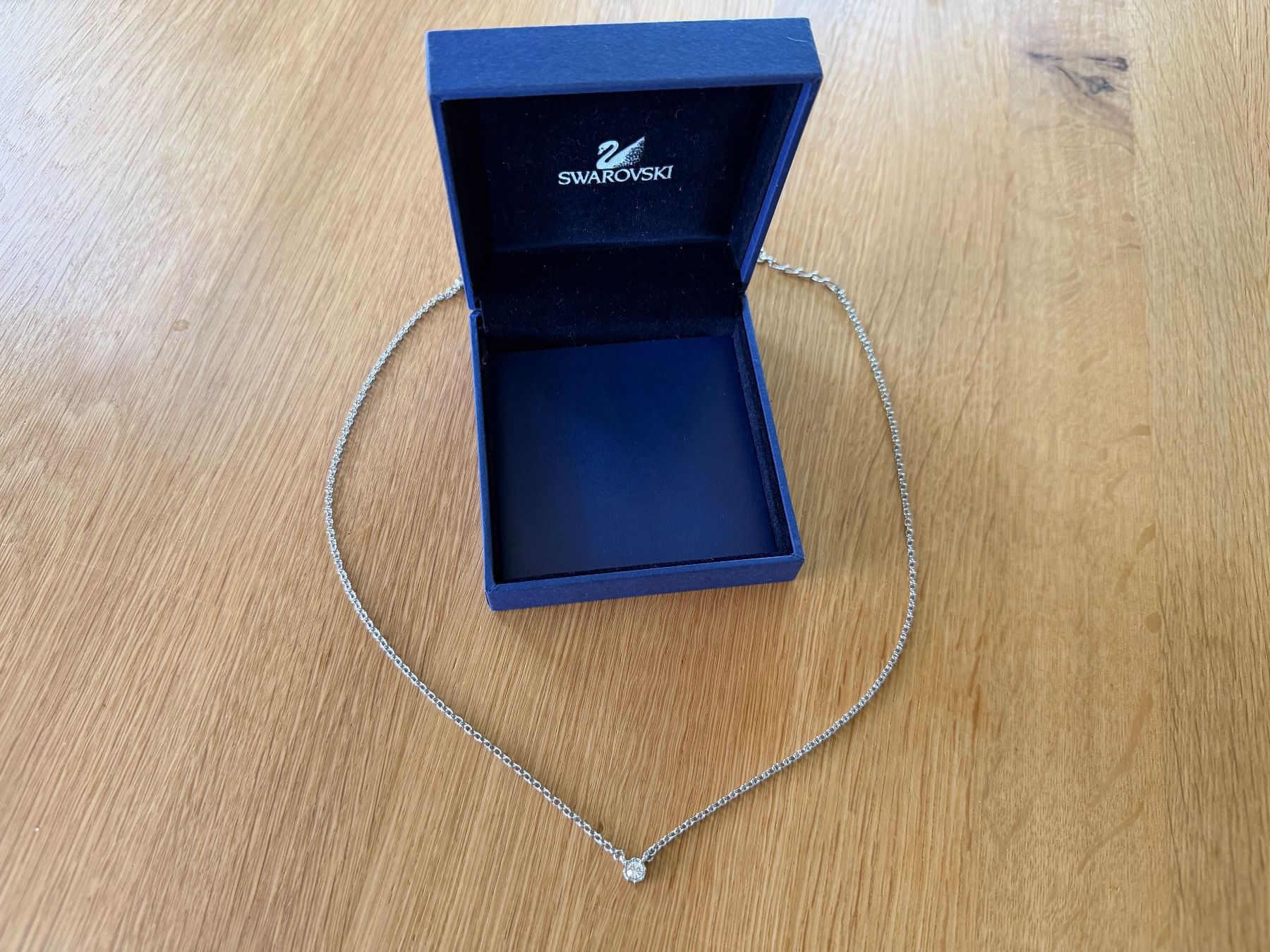 Swarovski Catenine: Swarovski Kette Herz - top Zustand – Nuovo (secondo la descrizione) da Henggart venduto da Mlehmann 2