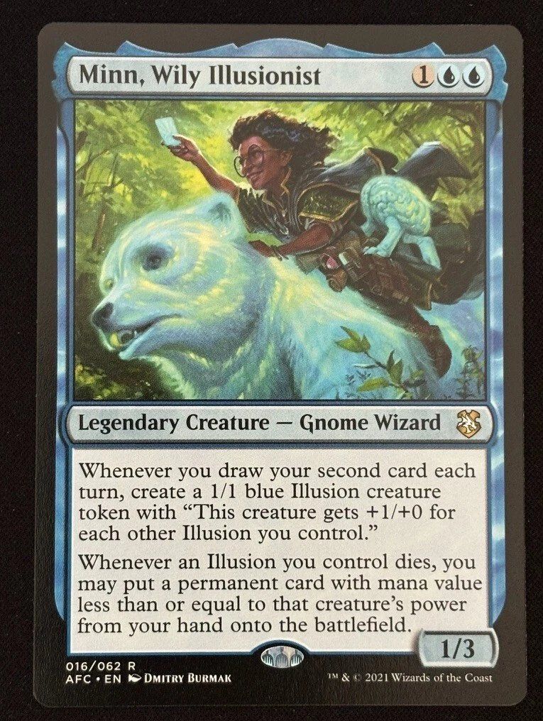 Magic The Gathering Sammelbilder & Trading cards: Minn, Wily Illusionist - MtG - EN – Gebraucht aus Bolligen von Gurkenfeld