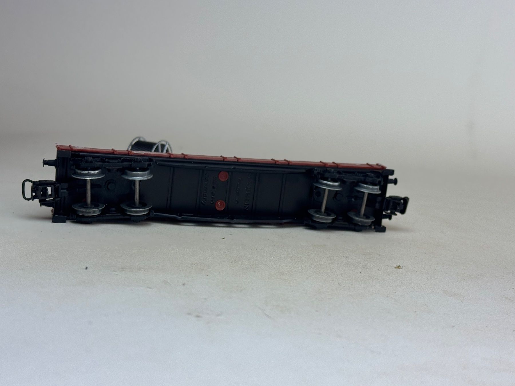 Märklin Modelleisenbahnen: VE1- Märklin Flachwagon mit Kabelrollen – Gebraucht aus Elm von Wikmtz 3