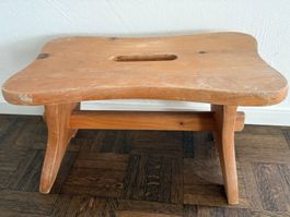 Schemel  Hocker  Blumenhocker   Holz    Vintage