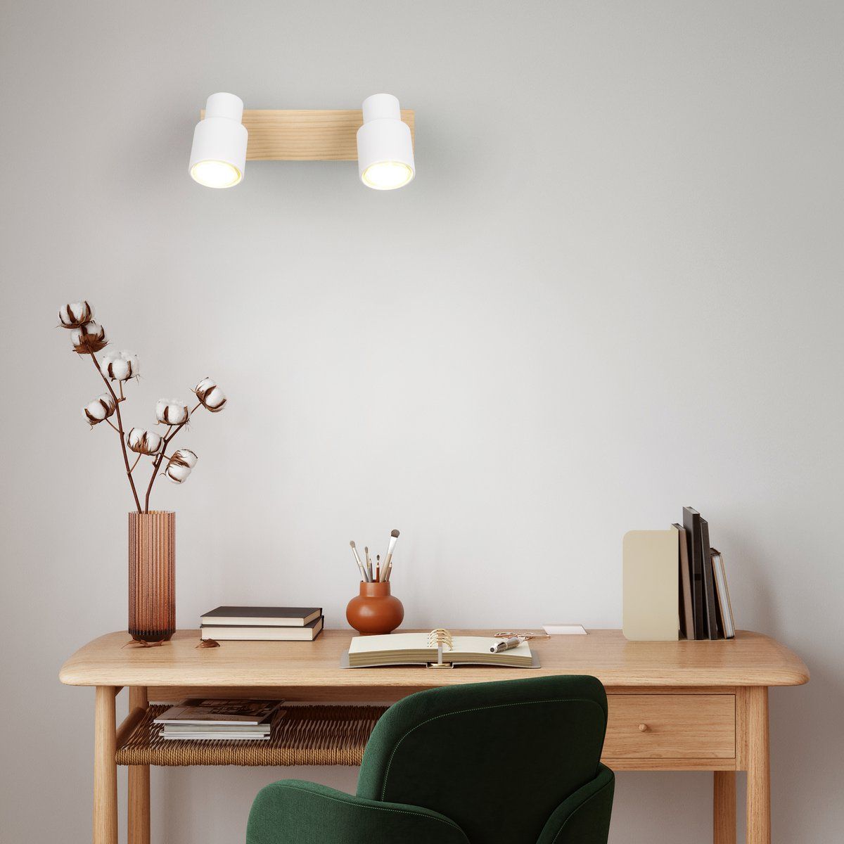 Lampade: Deckenleuchte, 2 Strahler, 31 cm x 6 cm – Nuovo (secondo la descrizione) da Kreuzlingen venduto da Smart-Light 1