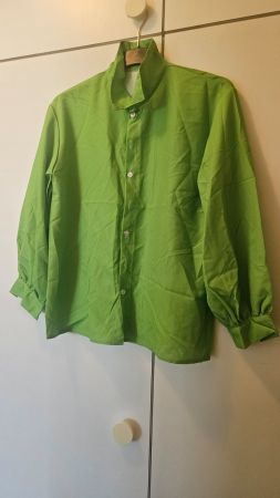 Camicia uomo verde tg.M poliestere
