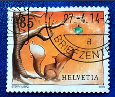 Nr.1484A FUCHS  Sondermarken Weihnachten GESTEMPELT 2013  ﻿