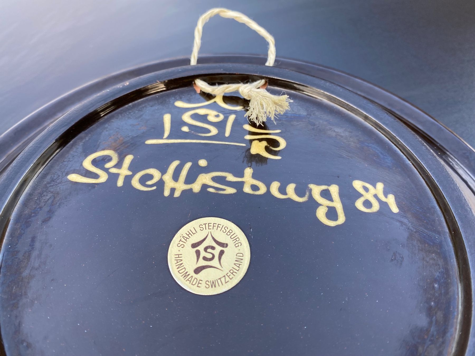 Piatti: schöner Stähli Steffisburg Wandteller – Usato da Feldbach venduto da Olive1 7