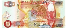Zambia 50 Kwacha 2007 P-37 UNZ