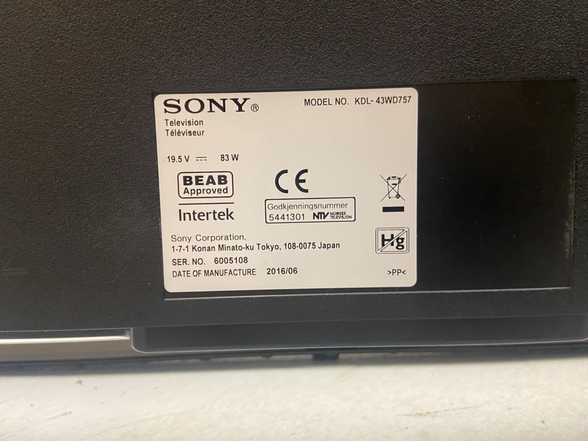 Fernseher: Fernseher Sony – Gebraucht aus Arlesheim von sundayafternoon 2