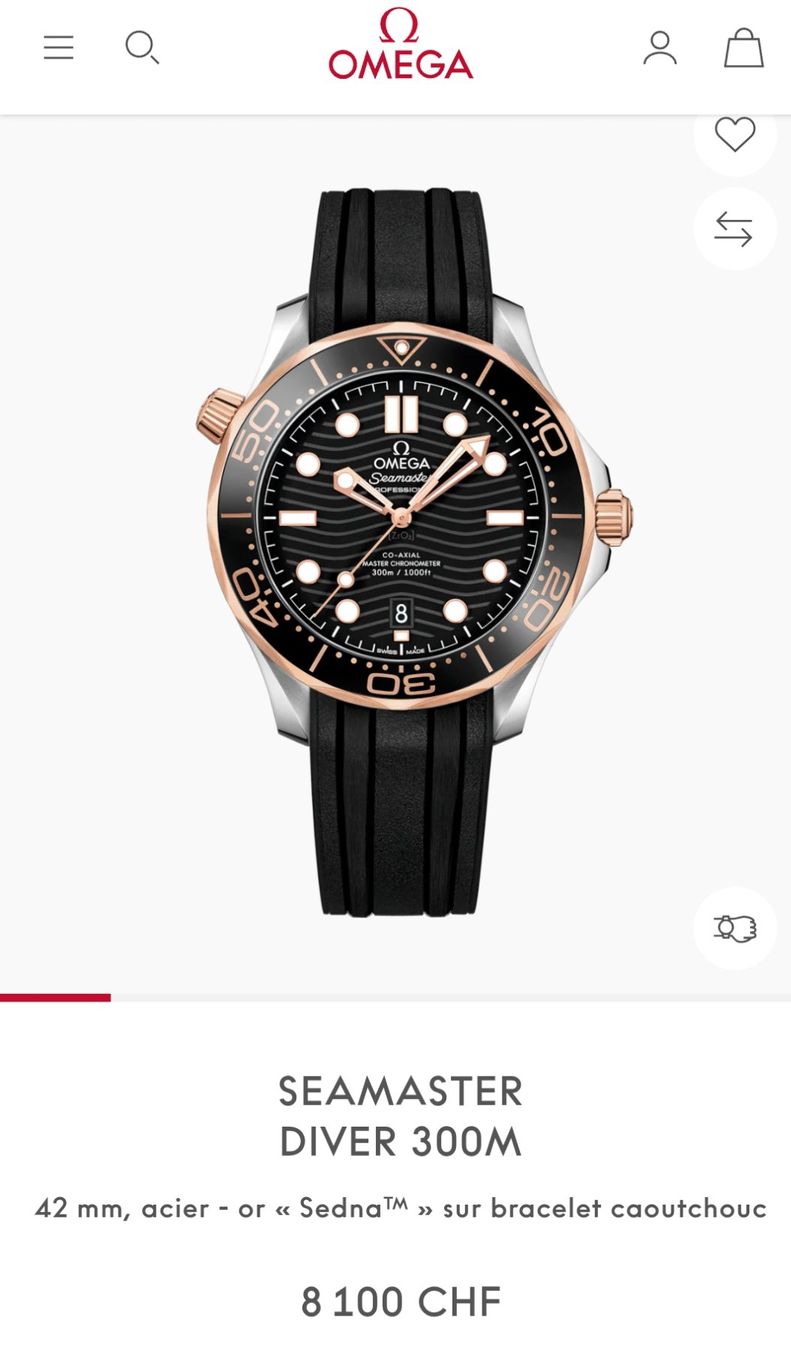 Omega Orologi: Omega Seamaster Diver 300 – Nuovo (secondo la descrizione) da Penthalaz venduto da benybeny11 7