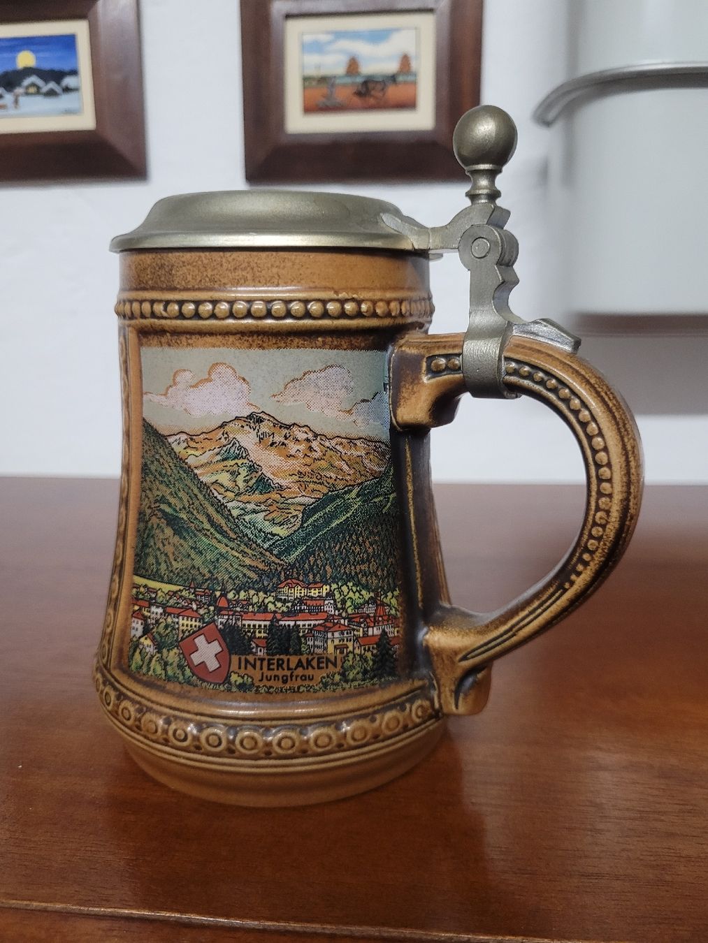 Bicchieri: Bierkrug/Chope Bern/Blausee/Interlaken – Usato da Dietikon venduto da Dantedo 1
